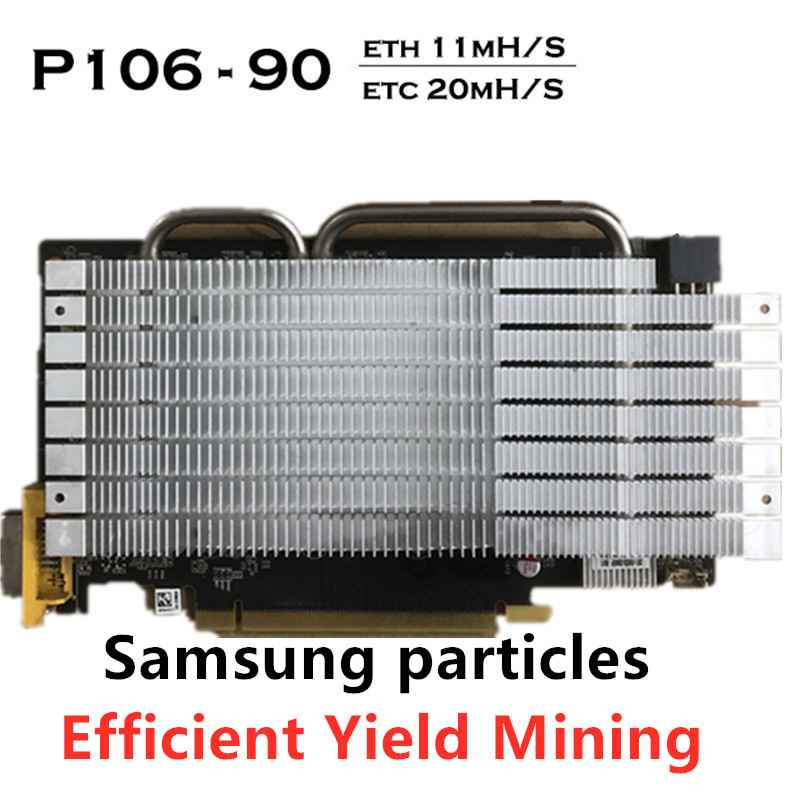 Graphics Cards Mining ETH/ETC/ERG 11mh/S GPU Video Card  Coin Miner Ethereum GTX 1060 For Zotac P106