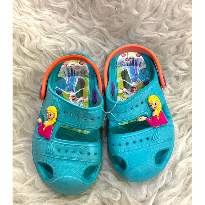[18-23] Sandal Anak Cewek Elsa Warna Warni 1235-2