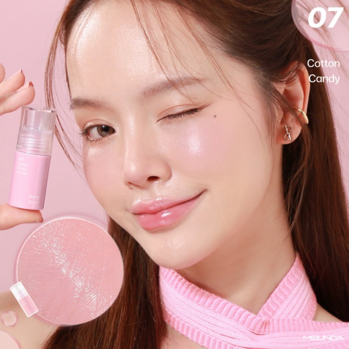 MEILINDA DEWY BLUSH | Extraordinary Liquid Blush On - 07 Cotton Candy