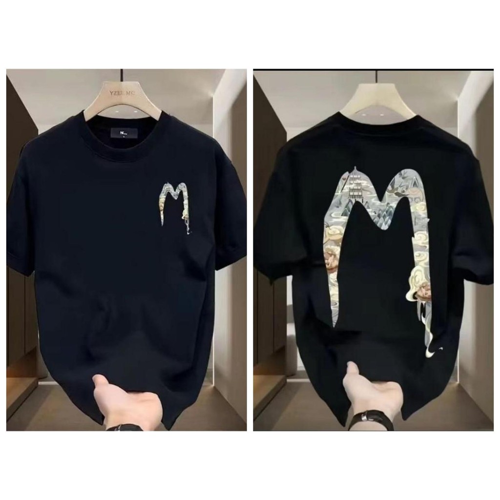 Kemeja Poker Baru Fashion Pria Hitam dan Putih Pilihan Gaya Poker Penawaran Waktu Terbatas Tropis