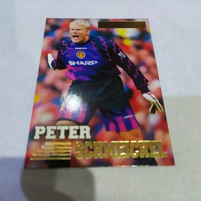 KY562 Kartu Bola Merlin Peter Schmeichel Man United | Legendary GK #1