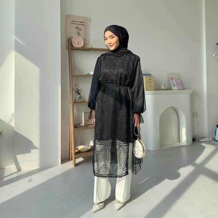 Hava Outer Tunik / Outer Tile - Sage Green