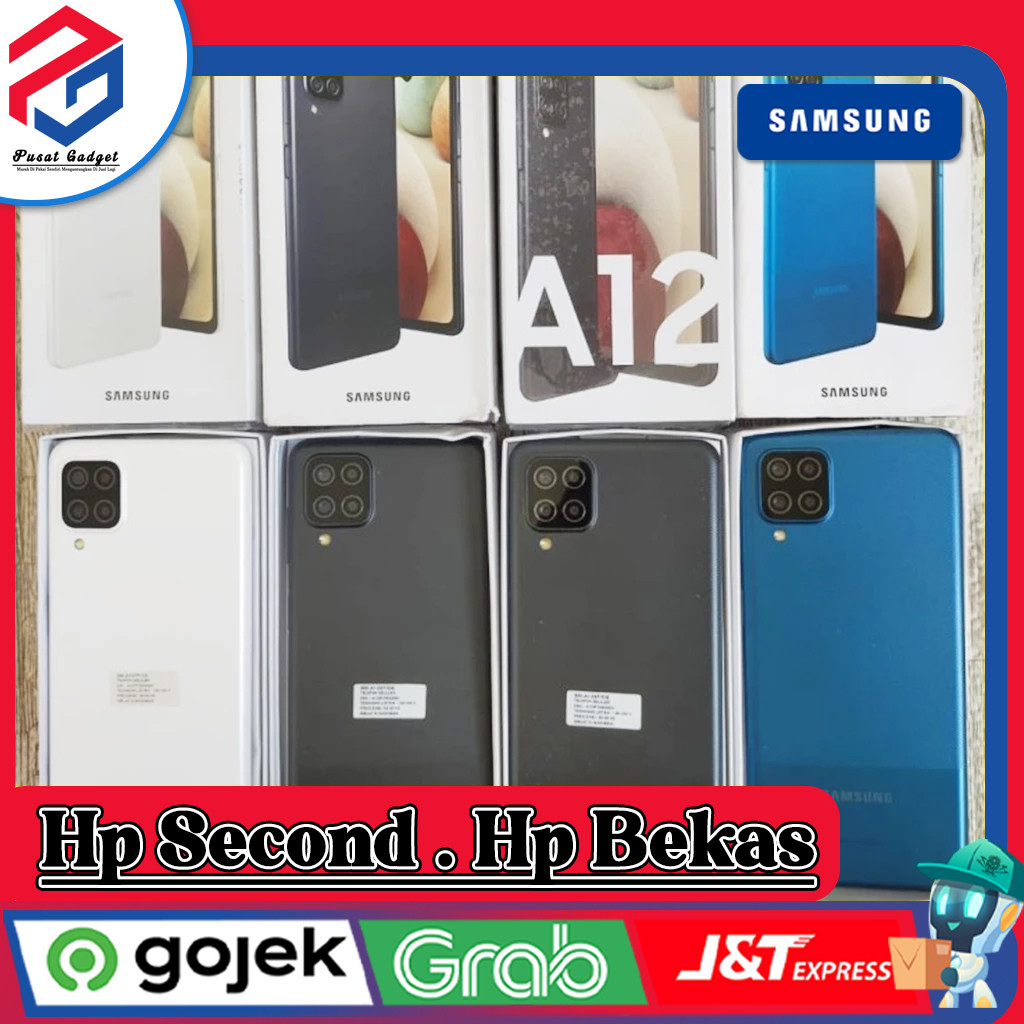 Samsung A12 Ram 4/128GB | Ram 6/128GB Second Grade A