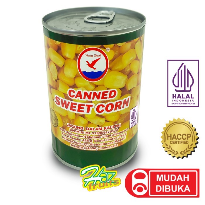 

Herring Brand Canned Sweet Corn / Jagung Manis Kaleng 425 gram