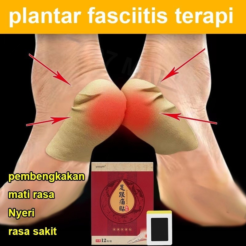 Plantar fasciitis terapi heel pain relief patch obat sakit kaki telapak kaki sakit nyeri tumit kaki 