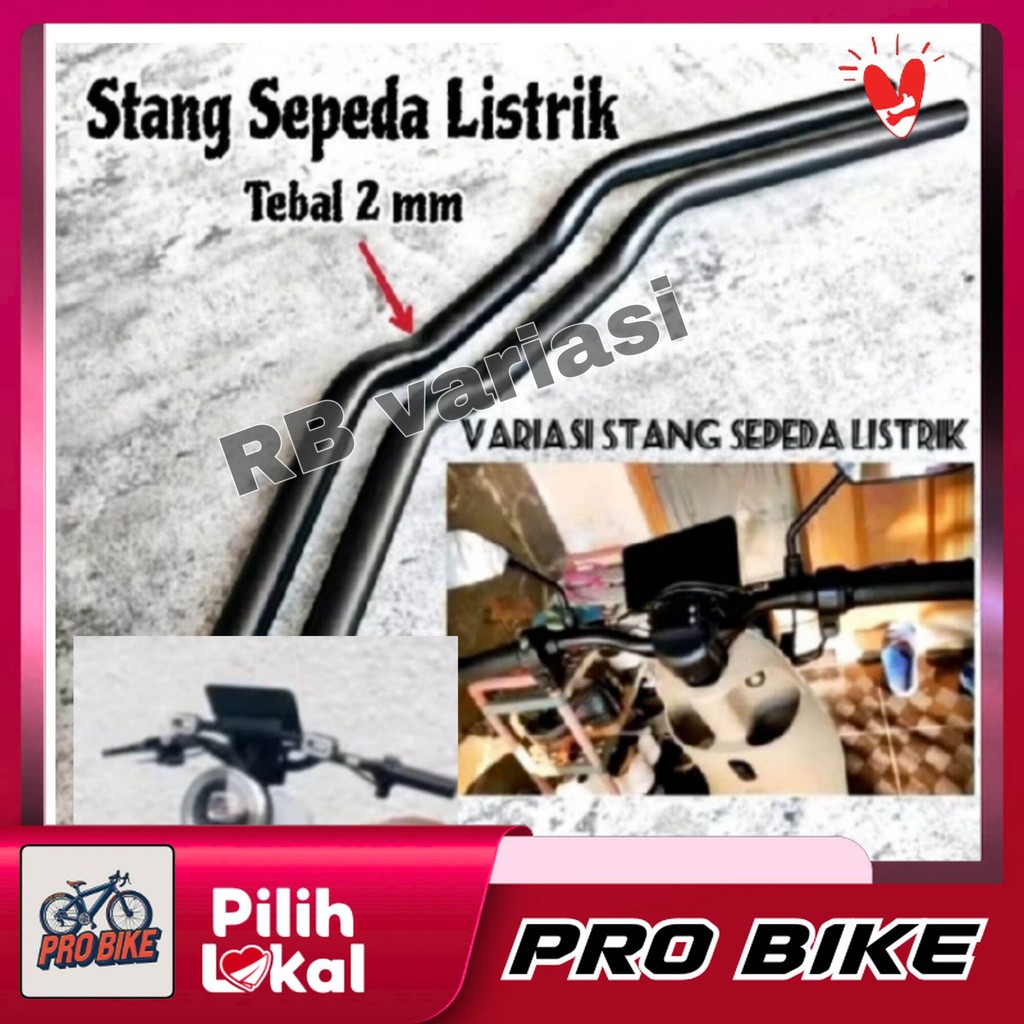 [COD] STANG SEPEDA LISTRIK MODIF PENDEK