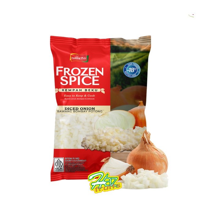 

Cooking Master Onion Dice Frozen / Bawang Bombay Potong 500 gram