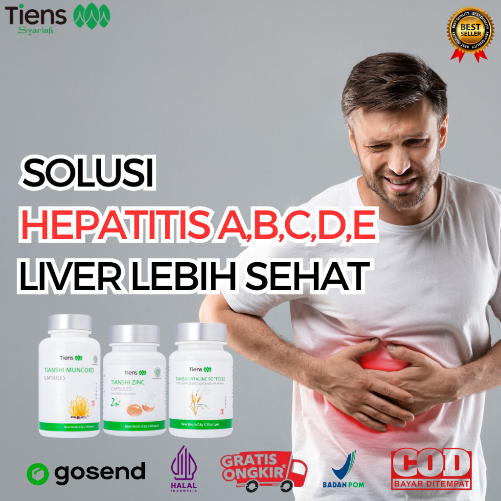 Paket Tiens Herbal Hepatitis Liver Halal BPOM