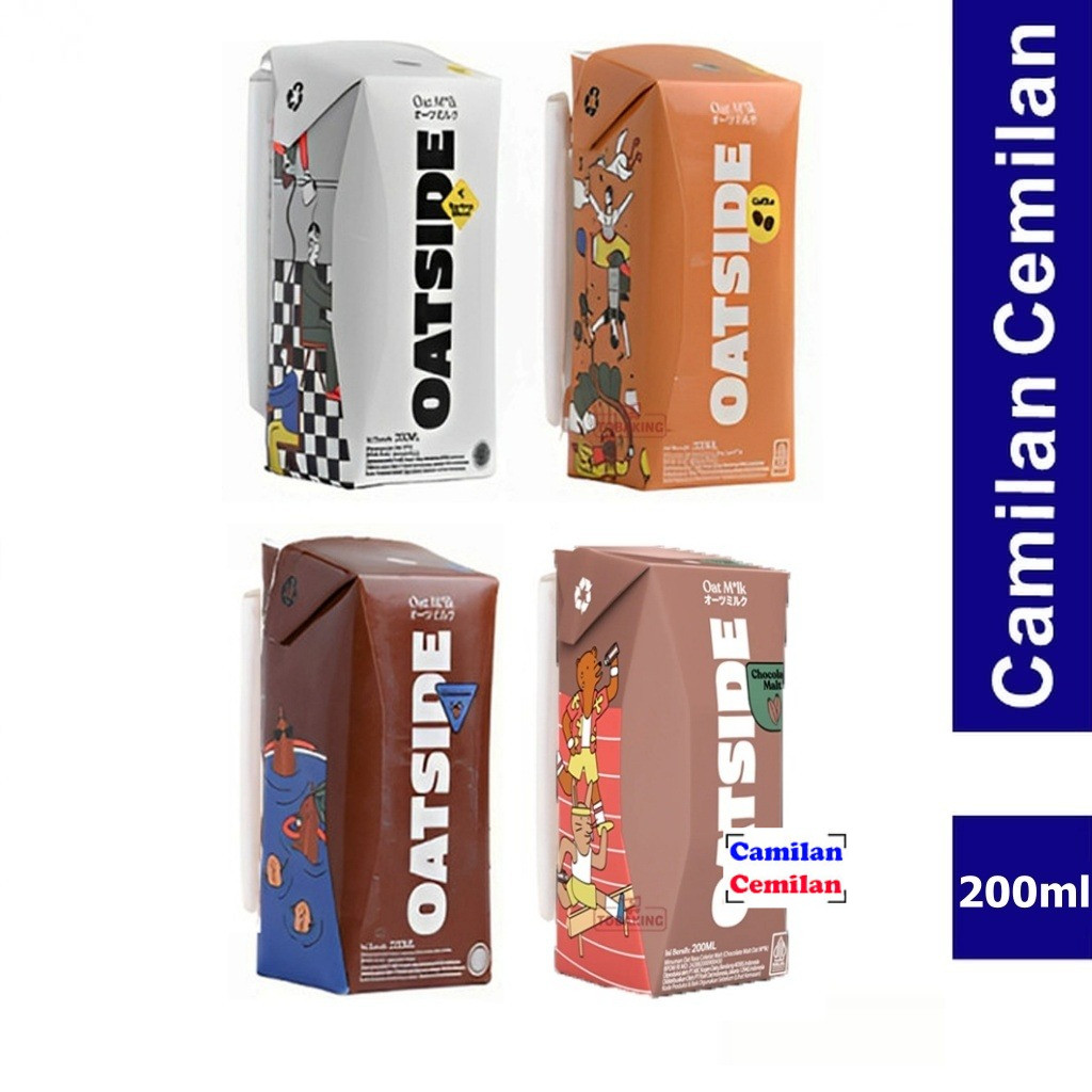 

Oatside Oat Milk Barista Blend Original Chocolate Coffee 200 ml