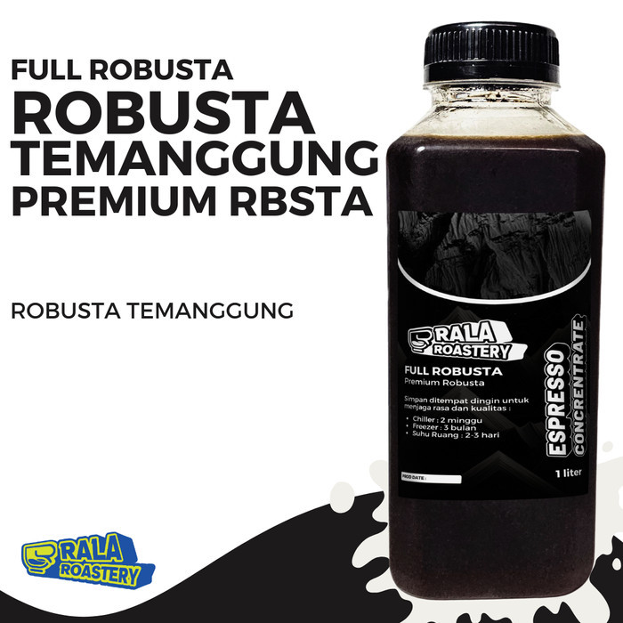 

Espresso Cair / Konsentrat kopi | Coffee Concentrate 1 liter - R TEMANGGUNG