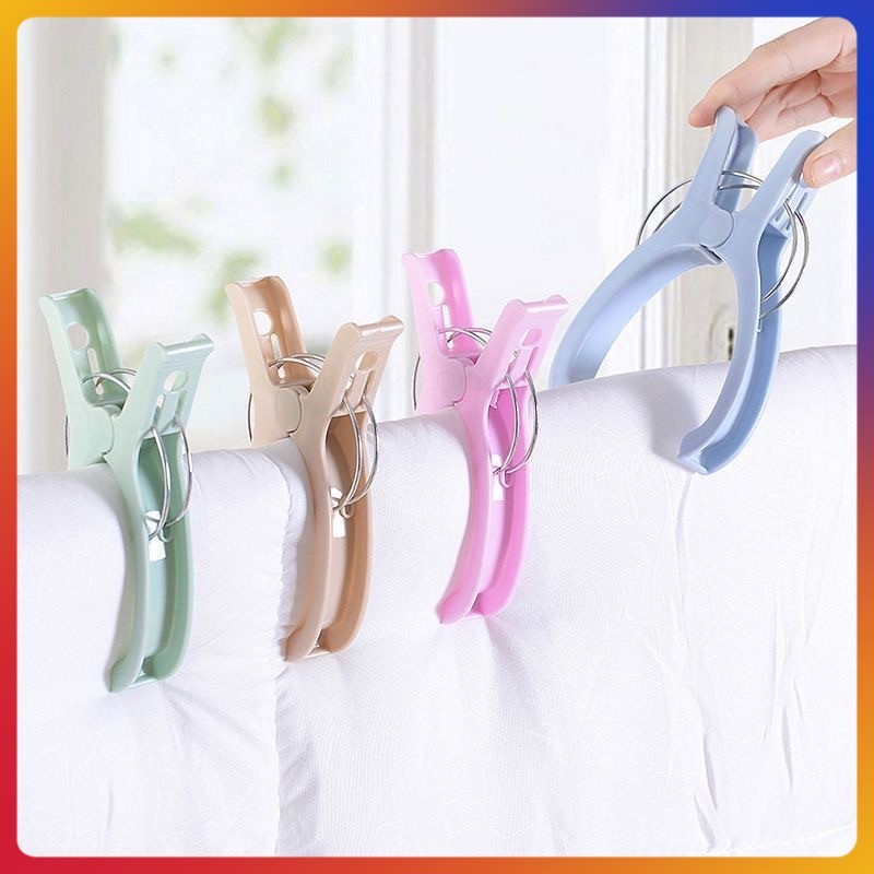 Jepitan baju plastik / jepitan anti angin jepitan baju rumah tangga / rak pengering untuk menjemur s