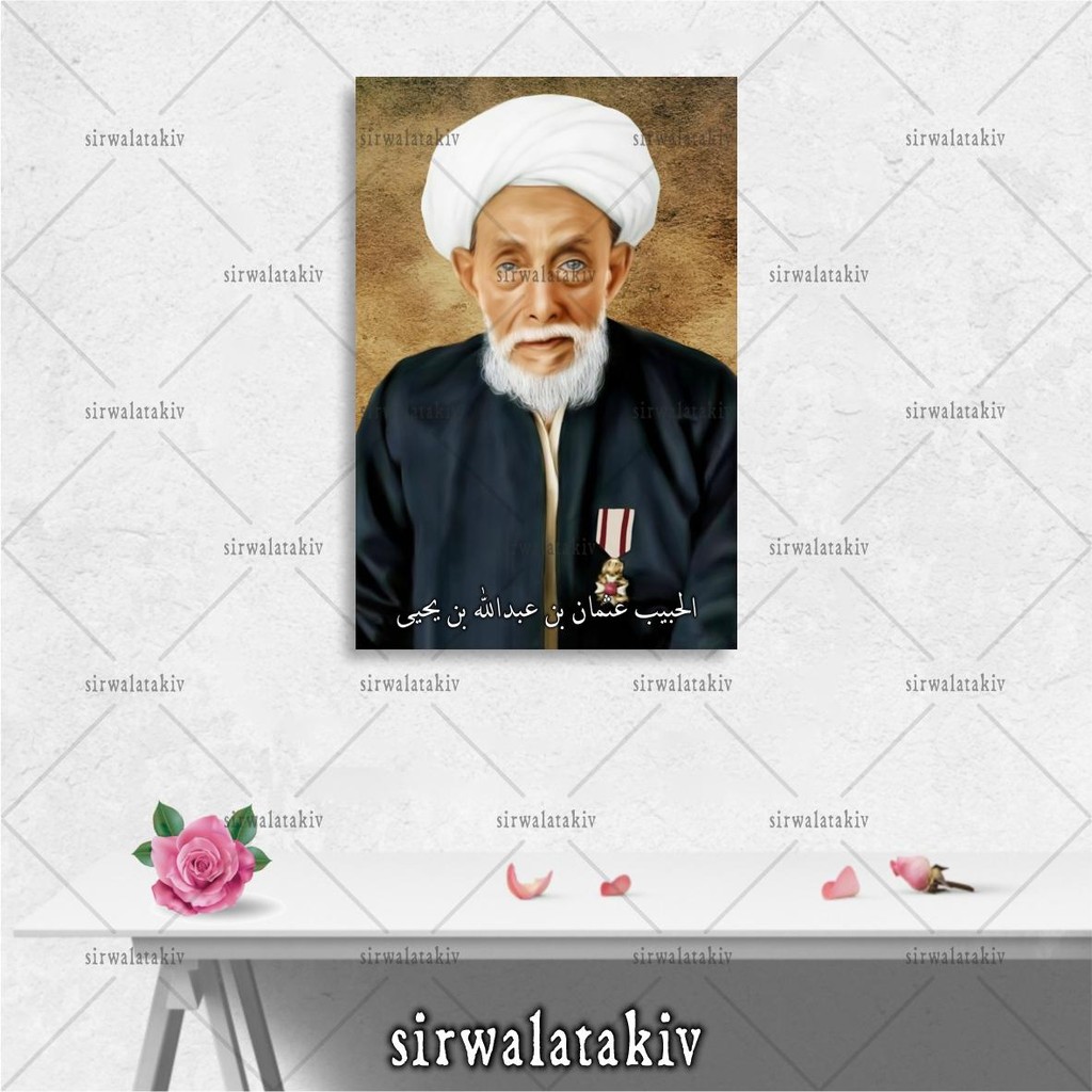 Habib Usman bin Abdullah bin Yahya - Dekorasi Hiasan Dinding