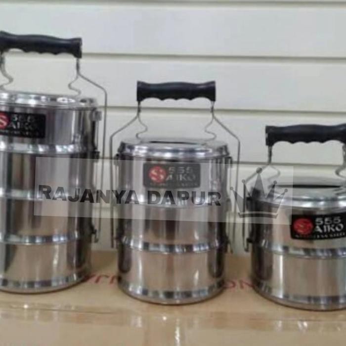 READY Rantang stainless susun 14-3 - rantang katering stainless steel