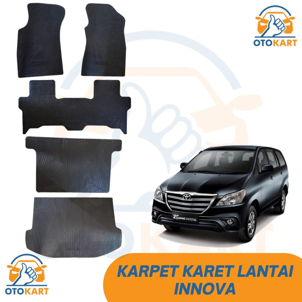 Karpet Lantai INNOVA Karet / Karpet Mobil Karet INNOVA