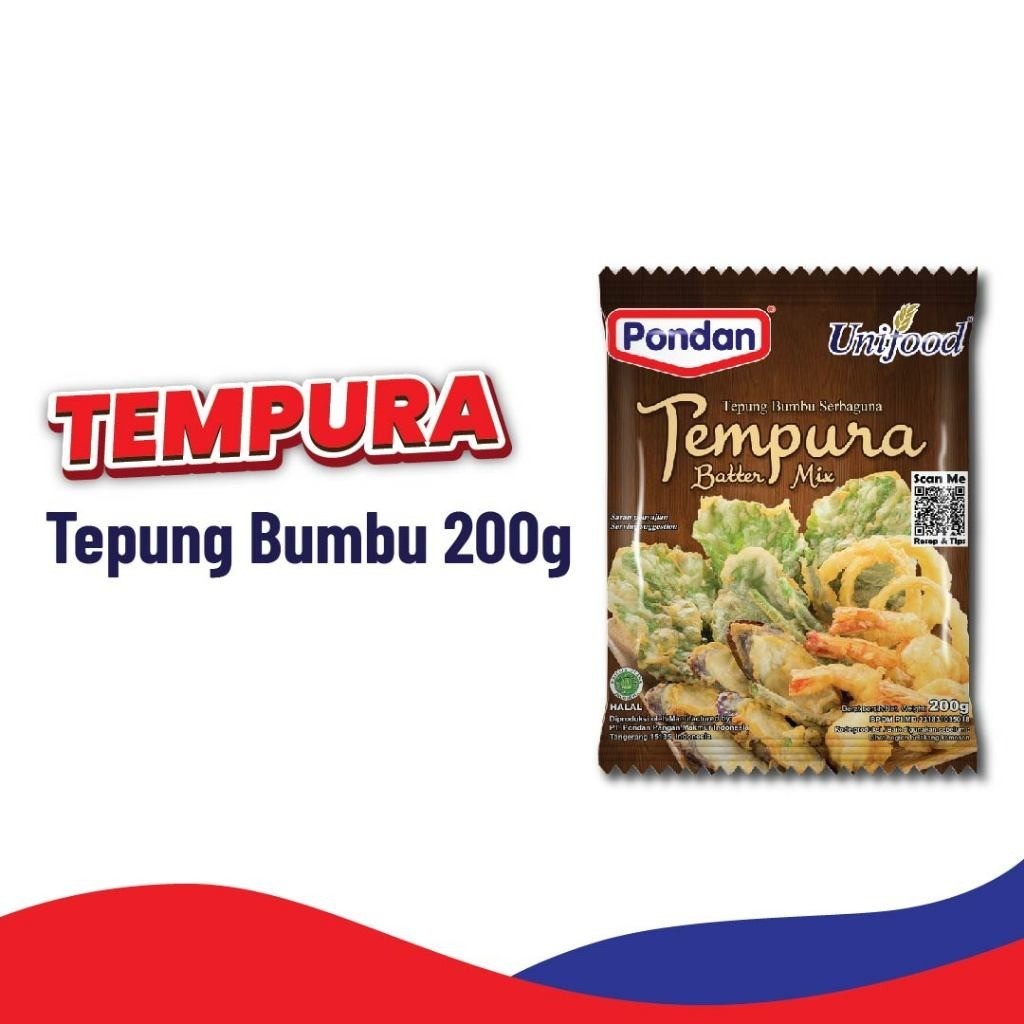 

JOSCELLY.ID PONDAN Unifood Tepung Tempura 200 gr