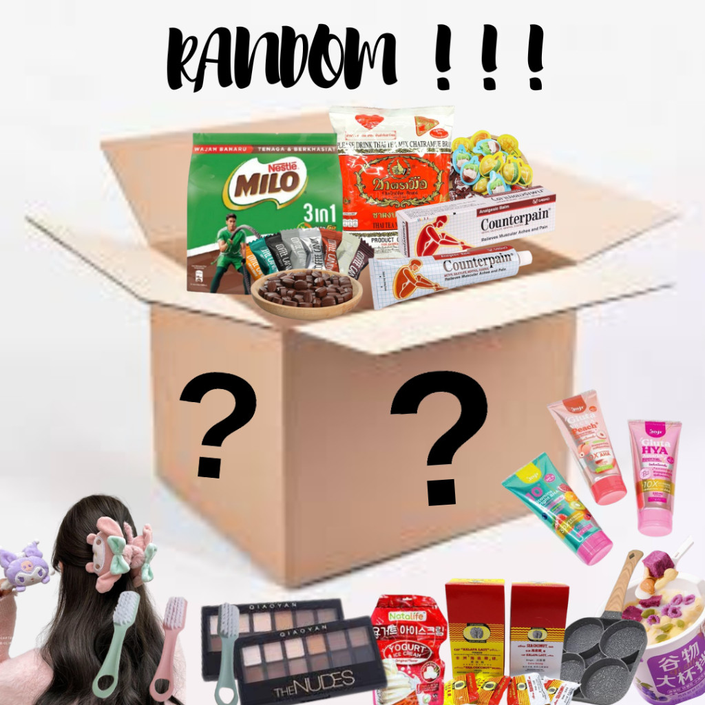 

Misteri Box, Mystery BOX Barang yang dikirim random, jika beruntung maka akan mendapatkan barang dengan harga murah