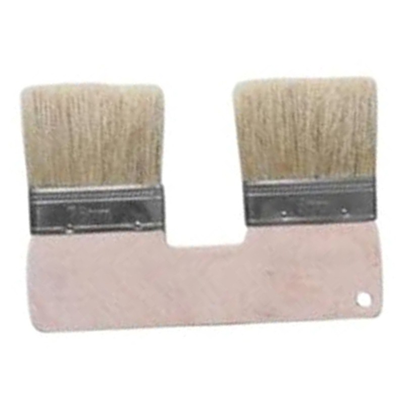 

Double Paint Brush,3In Doublehead Painting Brush,Bristle Art Flat Texture Brush,Art Wall Painting Double Paint Brush
