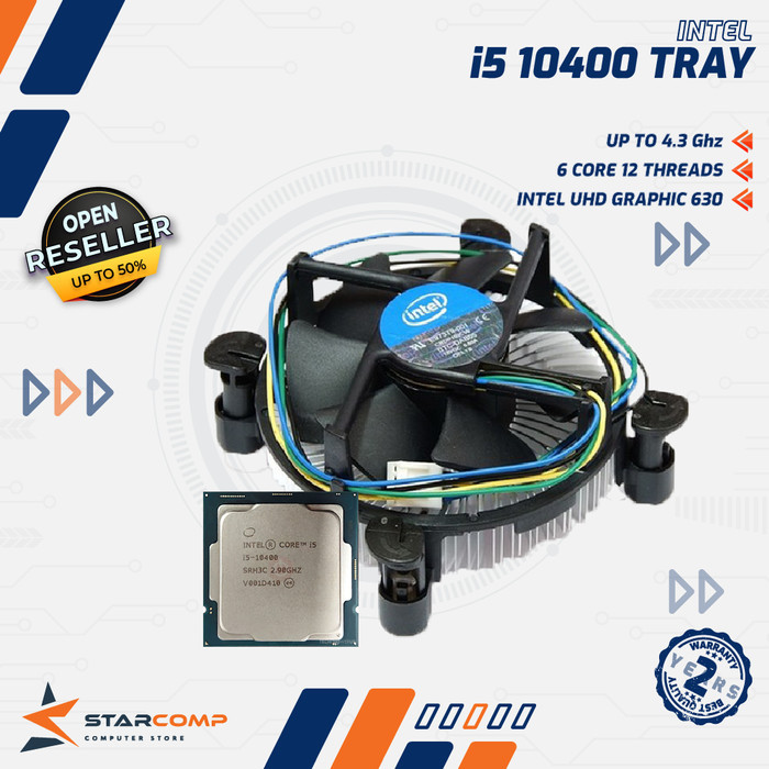 Intel Core i5 10400 TRAY Intel LGA 1200, Gen 10