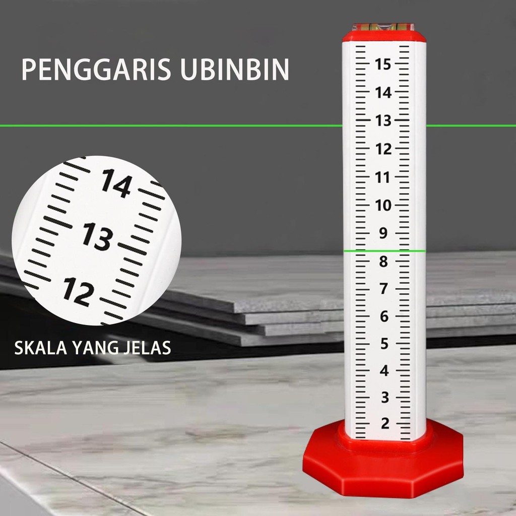 

Pengukuran level dengan tanda ketinggian yang sama/pencari level/ Penggaris khusus pekerja semen