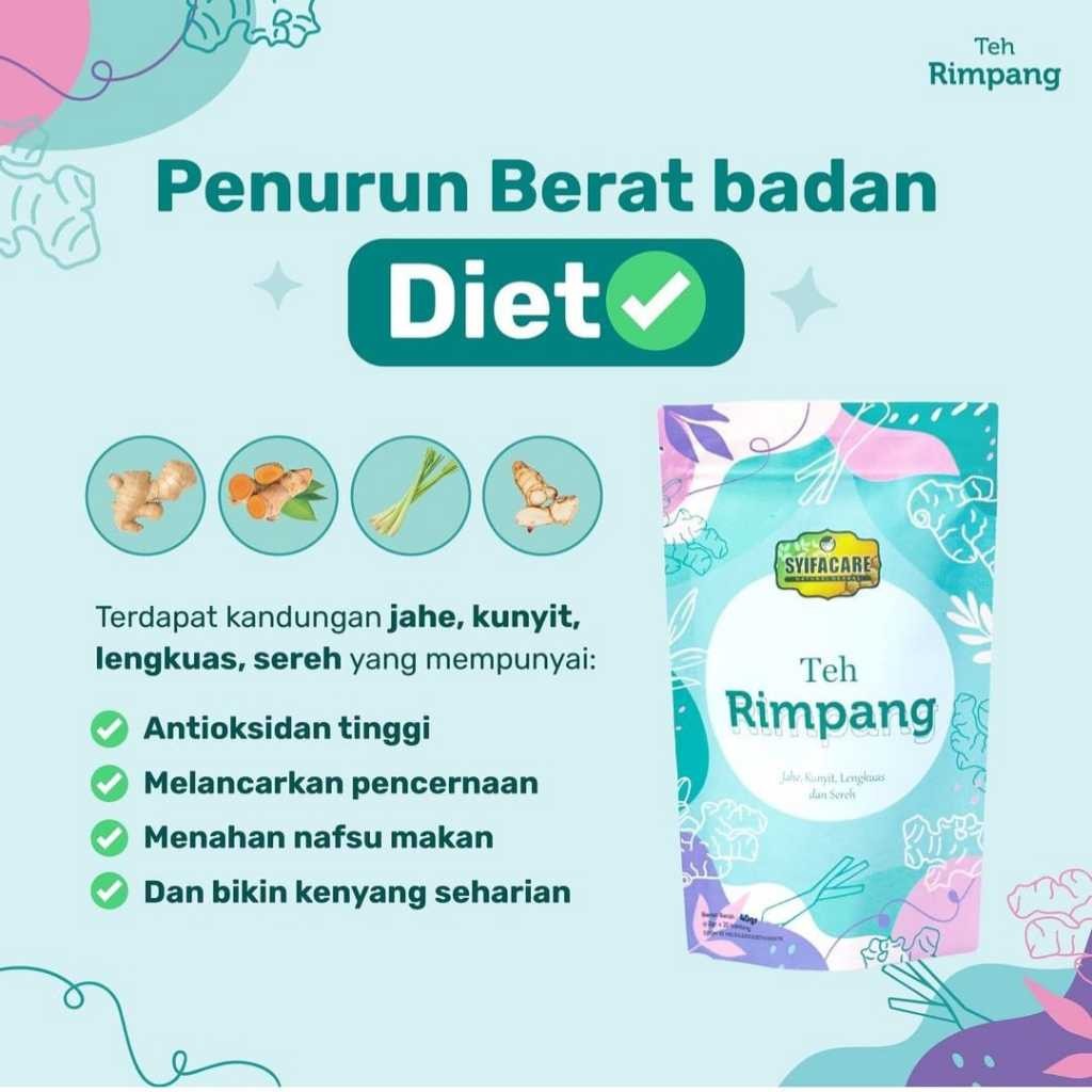 

Teh Rimpang BPOM JSR Teh Celup Rempah Teh Diet Detox Pelangsing Herbal Imunitas Pelancar Haid