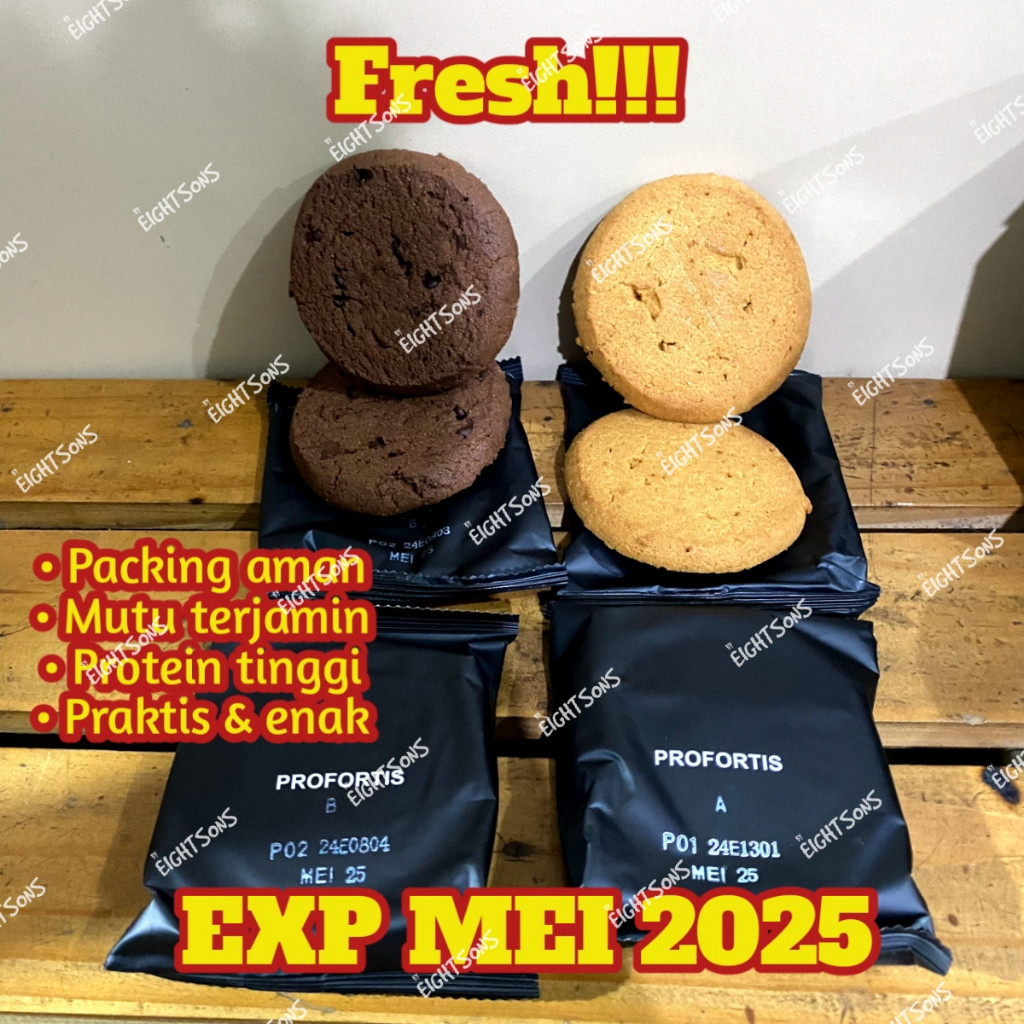 

PROMO Ransum EPROKAL TNI Biskuit Profortis GYM DIET EPROKAL Goodtime Militer TNI Tentara MURAH BERKUALITAS