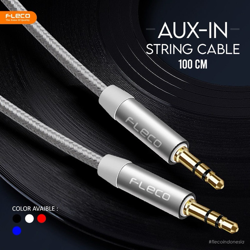 Kabel Audio Speaker Aktif/ kabel aux jack audio 3.5mm Panjang 100cm