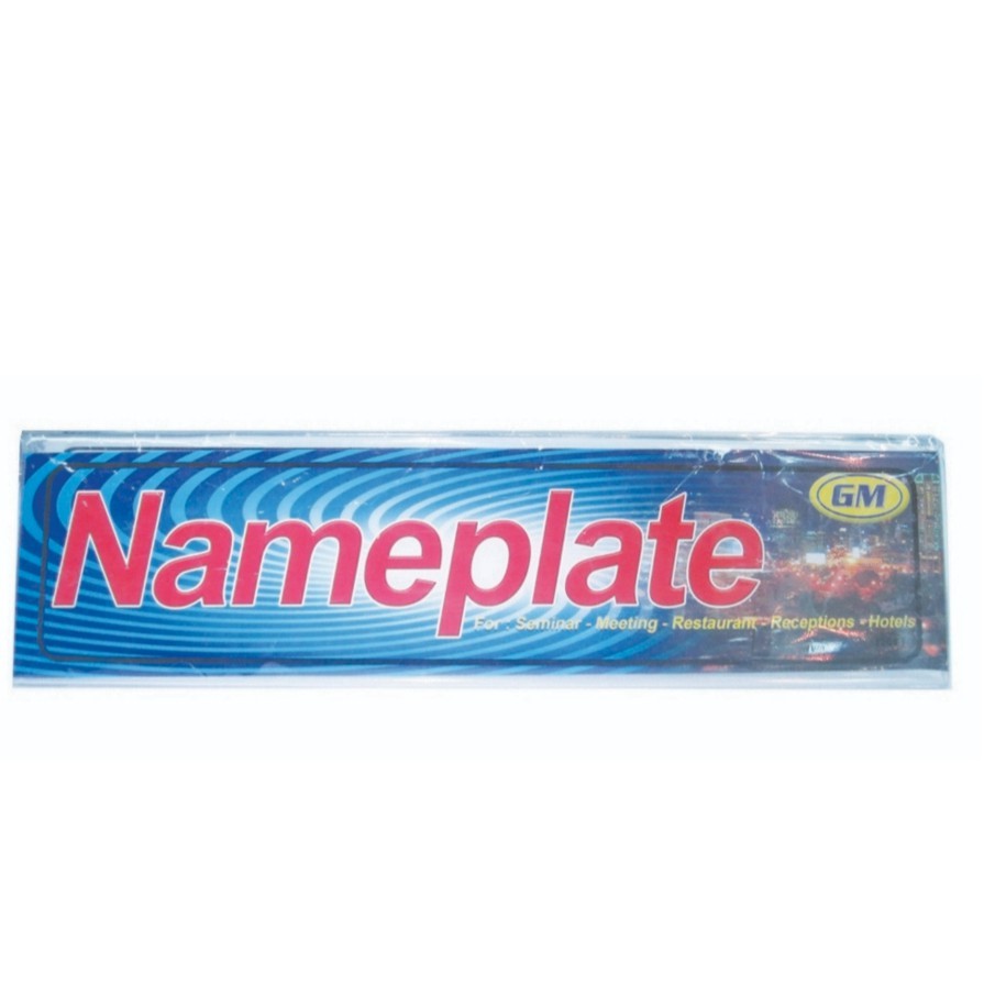 

GM ACRYLIC DISPLAY NAME PLATE 626 (KECIL)