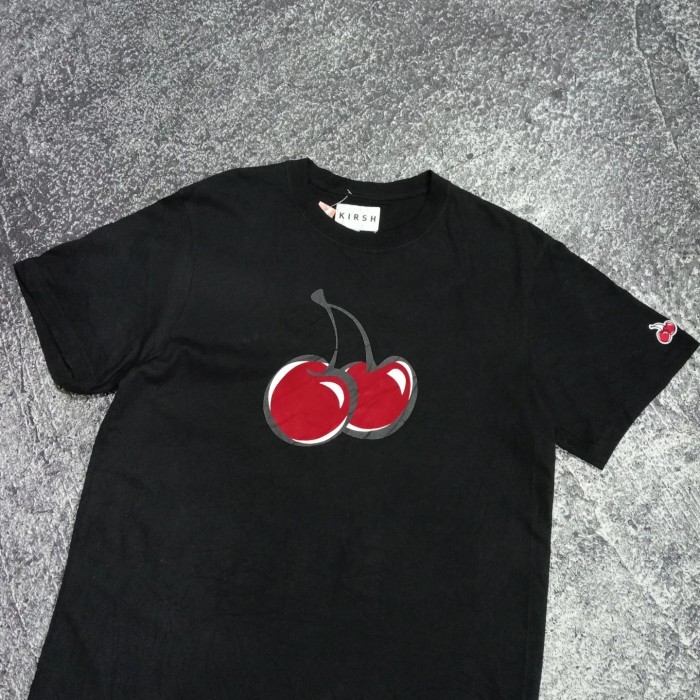 T shirt kaos pria KIRSH LOGO BIG CHERRY