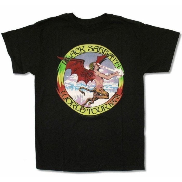 T-Shirt Black Sabbath World Tour 1978