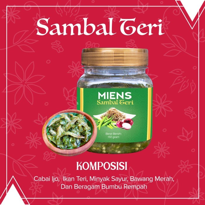 

✨TERLARIS -Sambal Teri by Miens Catering