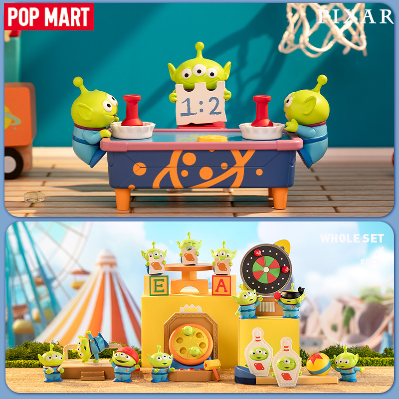 

POP MART Disney Pixar Alien Party Games Series Scene Sets Mystery Box 1PC/8PCS POPMART Blind Box Cute Toy