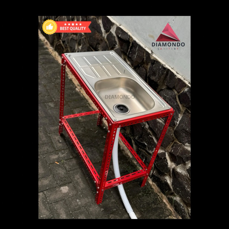 ES37 Wastafel Portable Termurah Bak Cuci Piring Portable Tempat Cuci Piring Panjang Wastafel Cuci Pi