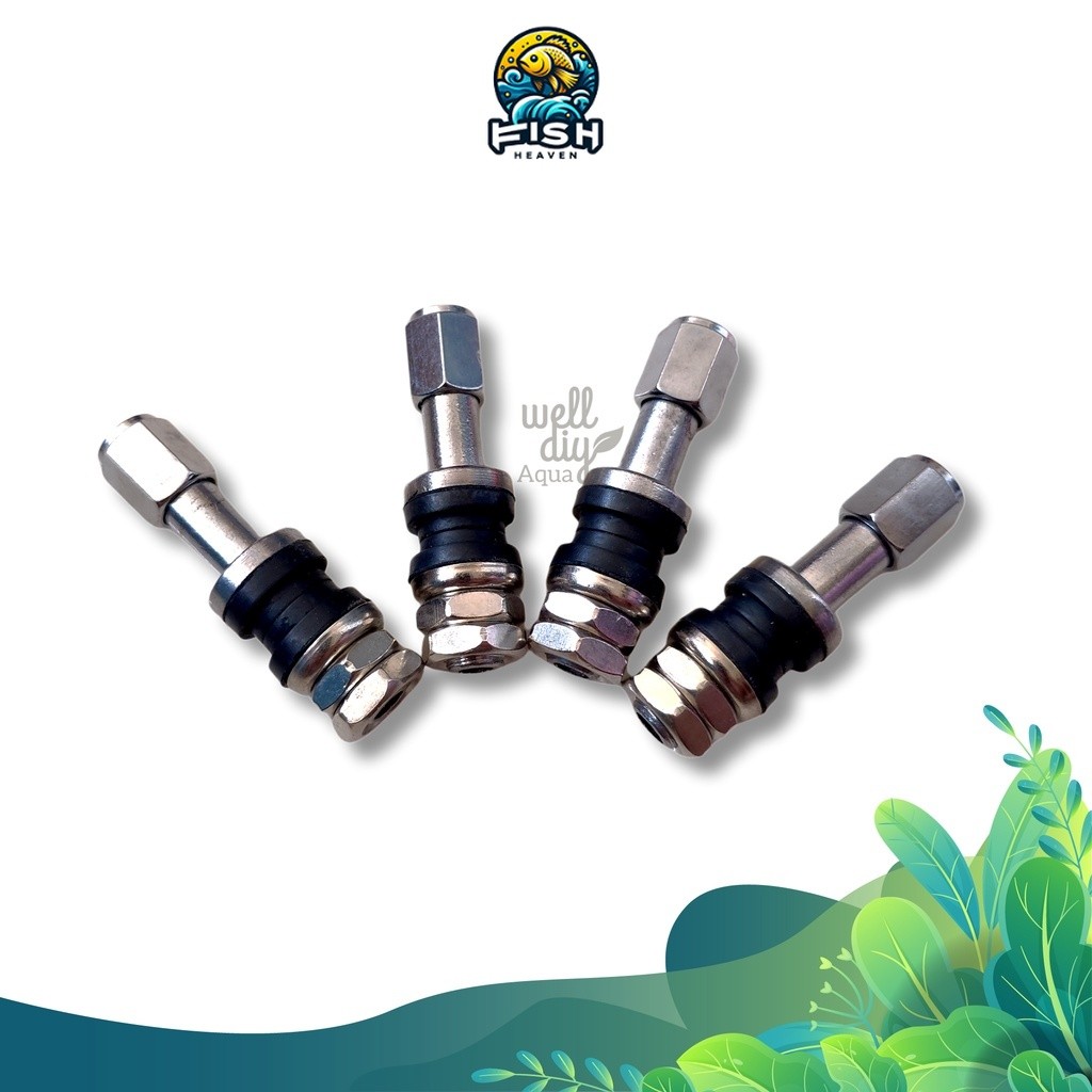 Kran Pembuangan Angin untuk filter Canister DIY Fish Heaven