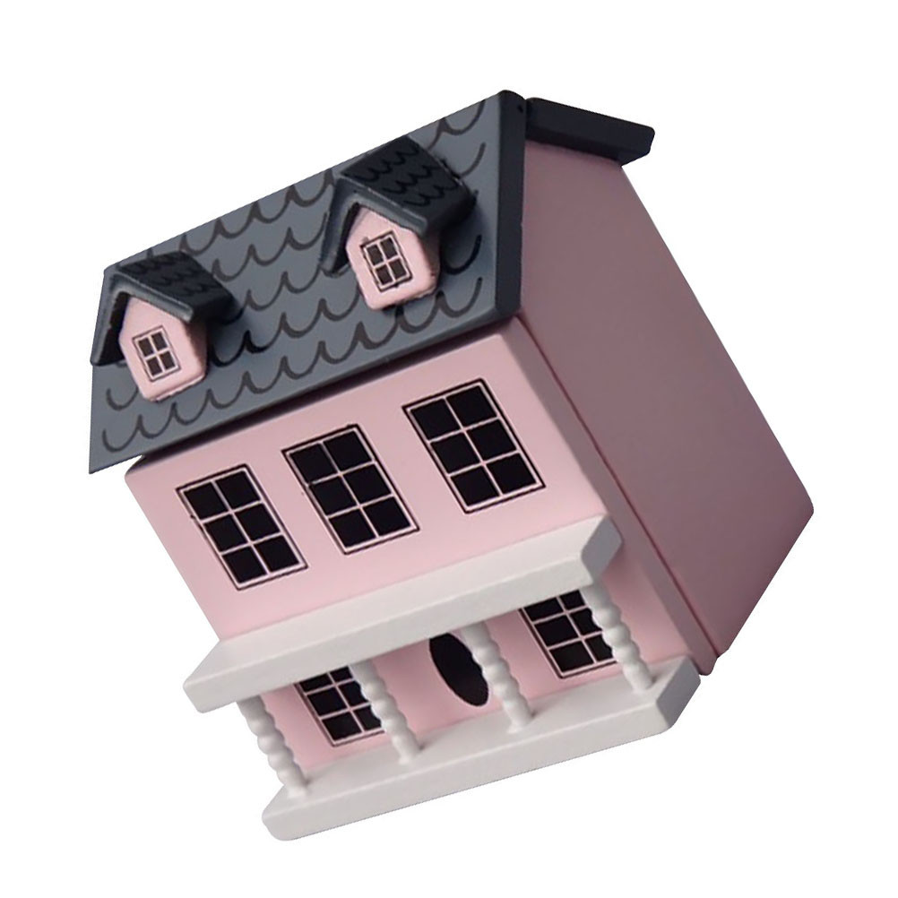 Model House Portable Dollhouse Villa Small Kids Toys Mini Wooden Furniture Child Miniture