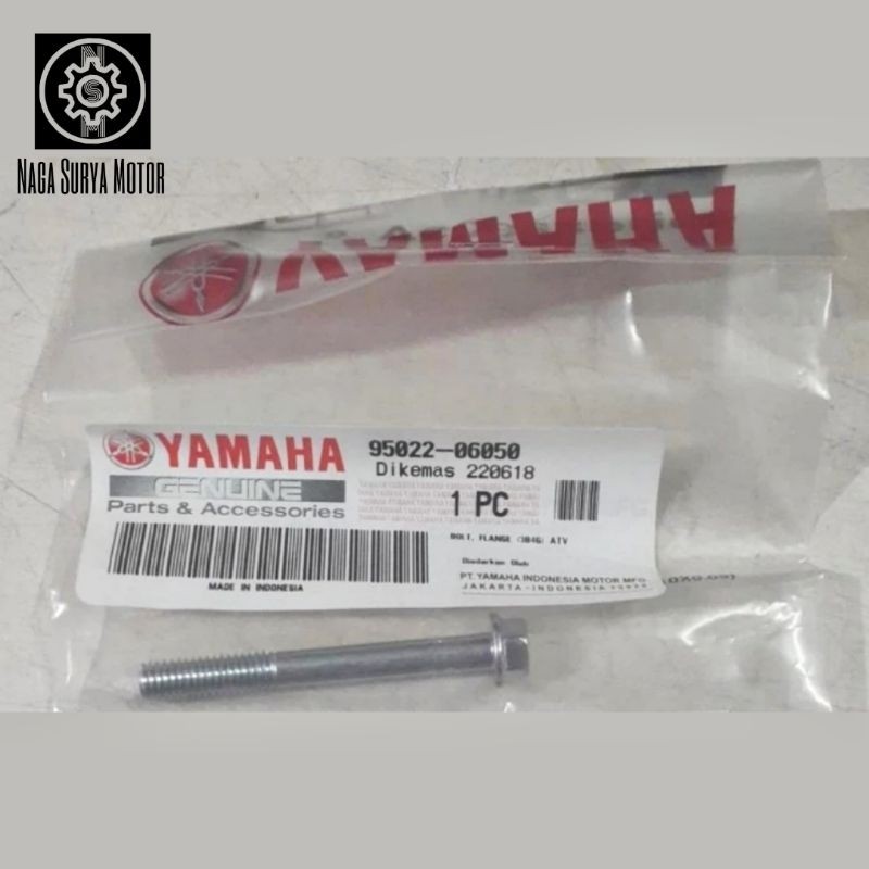 Baut blok bak CVT Yamaha NMax 95022-06050 ORI YGP