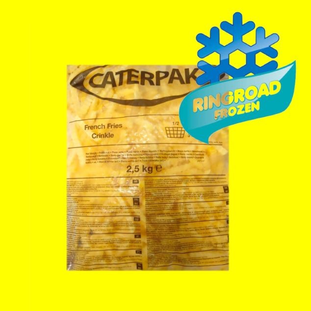 

CATERPACK CRINKLE CUT 2500 GR - KENTANG BEKU