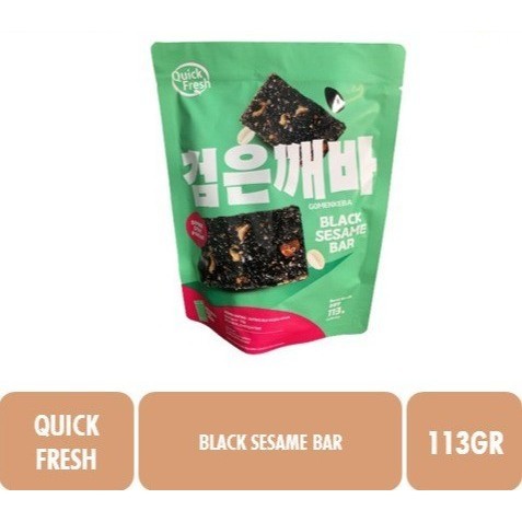 

Quick Fresh Black Sesame Bar 113GR / Permen Enting-Enting