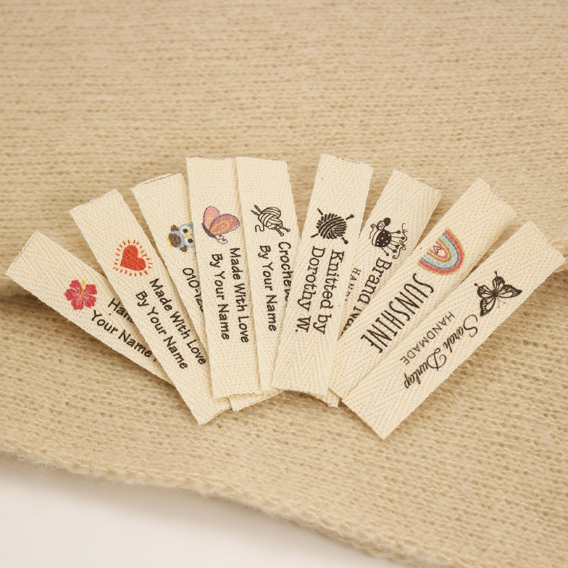 

12x60mm,Cotton Twill webbing,Flat or Folded Labels,tags for knitted things,Personalizada,handmade label,sew accessori(xw5507)