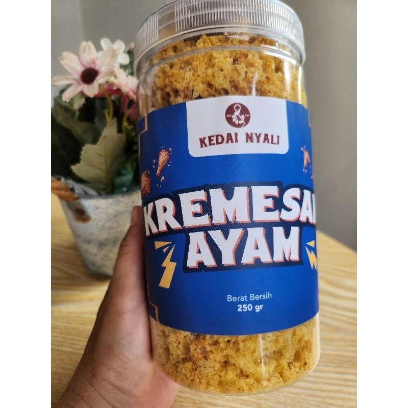 

Kremesan Kedai Nyali 250gr Tanpa Bahan Pengawet Tanpa Minyak 1 Toples Bisa Buat Lauk Makan Rame Rame