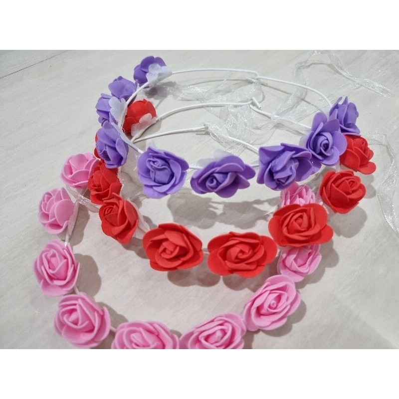 Mahkota Lingkar Bunga / Mahkota bunga /Flower crown