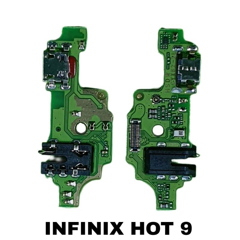 flexible konektor cas papan cas connector charger Infinix hot 9 x655 / Infinix note 7lite x656 + ic 