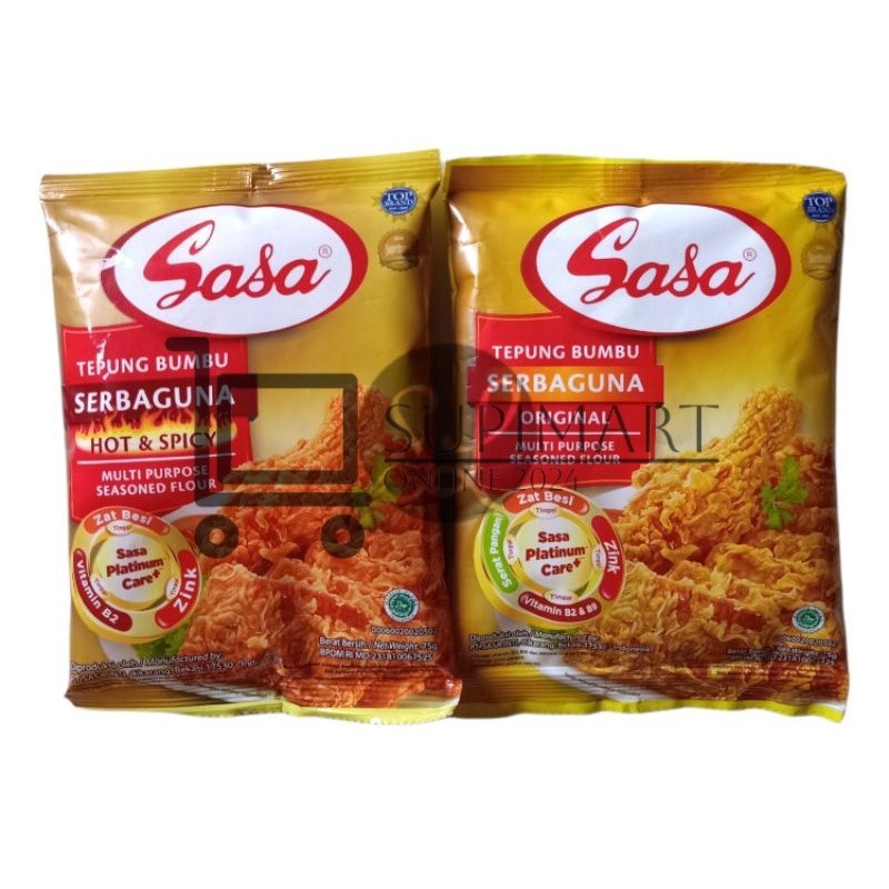

SASA Tepung Bumbu Serbaguna Ecer Tepung Bumbu Instan