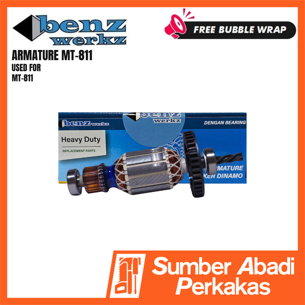 BENZ Armature MT 811 Angker Mesin Bor Tangan Listrik Impact 13mm Electric Hand Drill MT811 For Makte