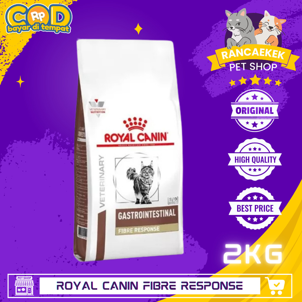 Royal Canin Vet Fibre Response Cat 2kg Gastrointestinal Fibre Response 2kg