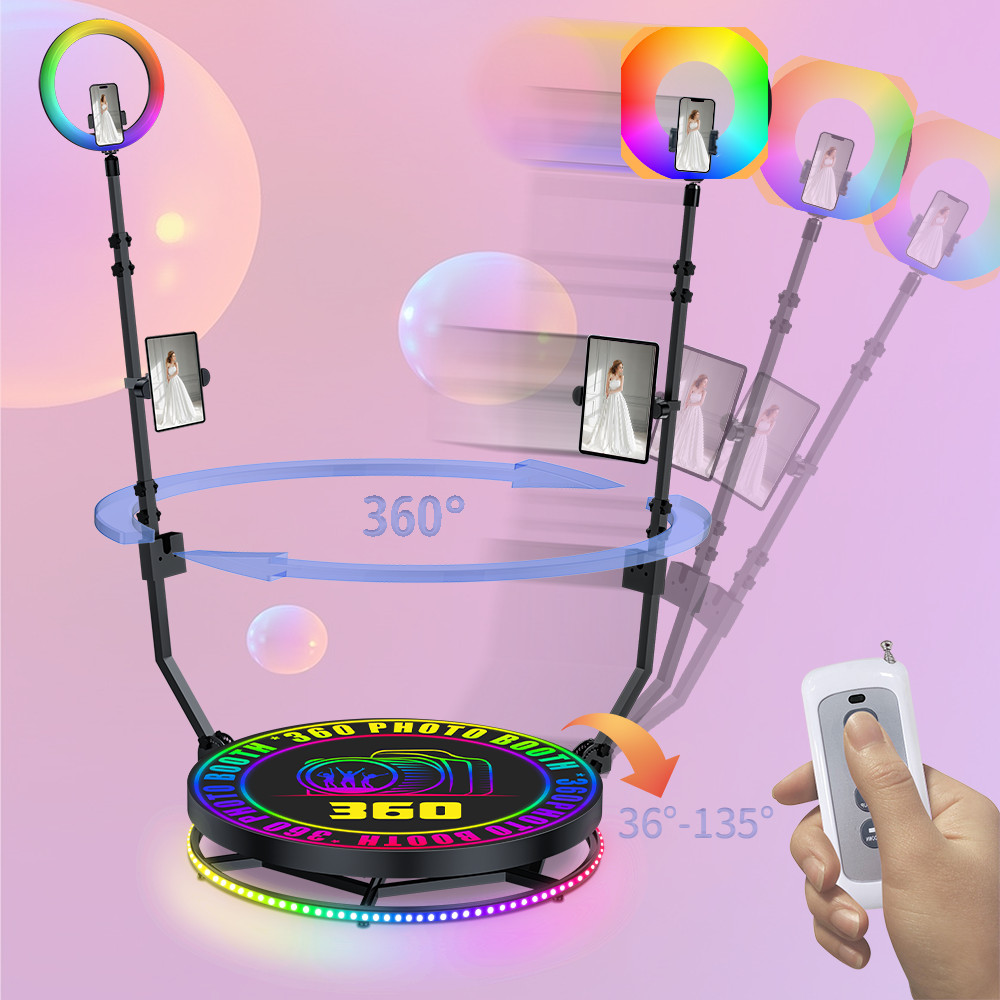360 Degree Photo Booth Cheap Rotating Photo Booth 360 Spinner 360 Photo Booth Automatic Rotating Sel