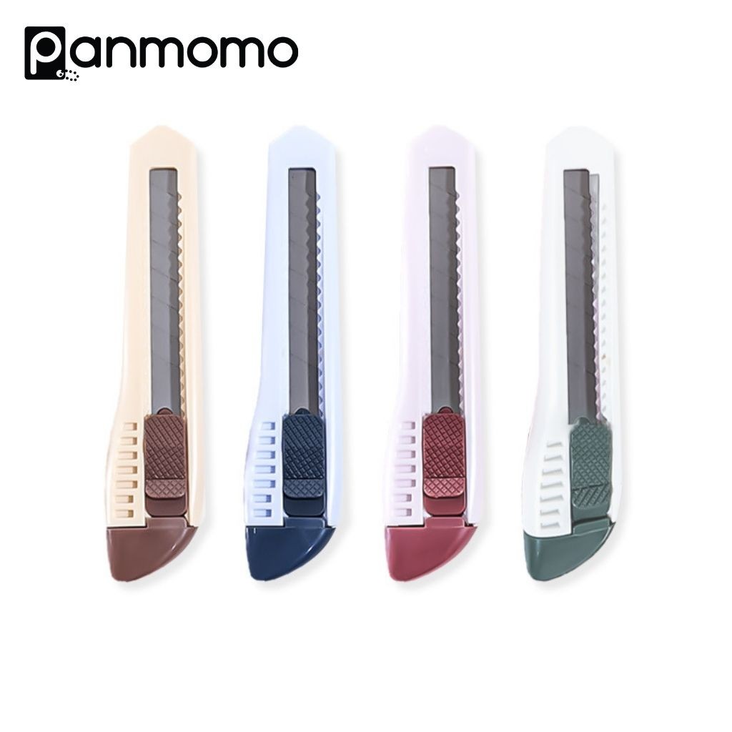 

Cutter Warna Pastel Premium – Panmomo Soft Color Cutter untuk Alat Tulis & DIY