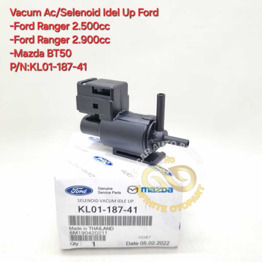 SWITCH VACUM AC SELENOID IDLE UP FORD RANGER 2.5 2.9 BT50