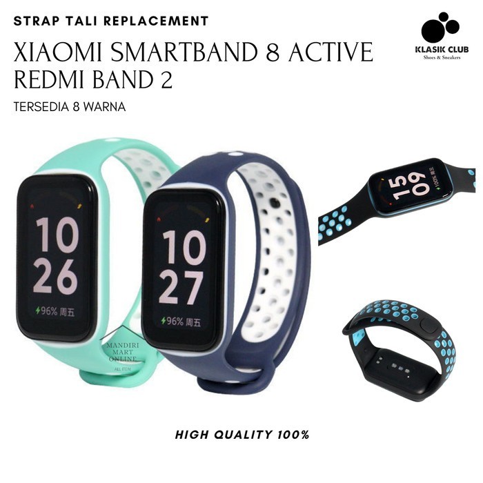 Strap Xiaomi Smart Band 8 Active / Redmi Band 2 Dual Tone Strap