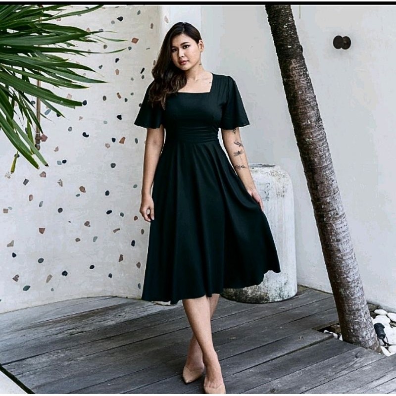 DRESS MIDI //  BIG SIZE REZA