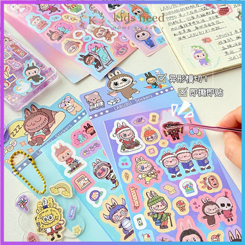 

Stiker Gliter Hologram besar Dilani1124 Motif sanrio kuromi melody cinnamorol pompompurin Mixue Karakter Lucu-Lucu Keren